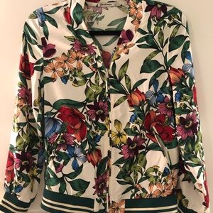 Floral romper jacket